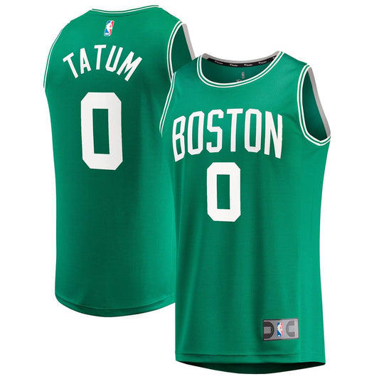 Boston Celtics Jayson Tatum Fanatics Fast Break Replica Jersey - Icon Edition - Kelly Green Team Jersey Sports Fan Apparel