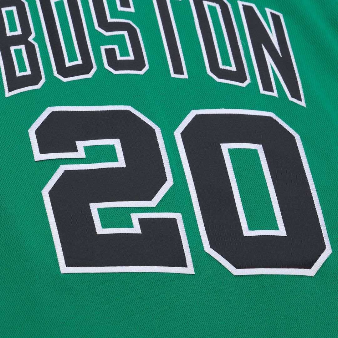Boston Celtics Ray Allen Mitchell & Ness 2007 - 08 Hardwood Classics Authentic Jersey - Kelly Green Team Jersey Sports Fan Apparel