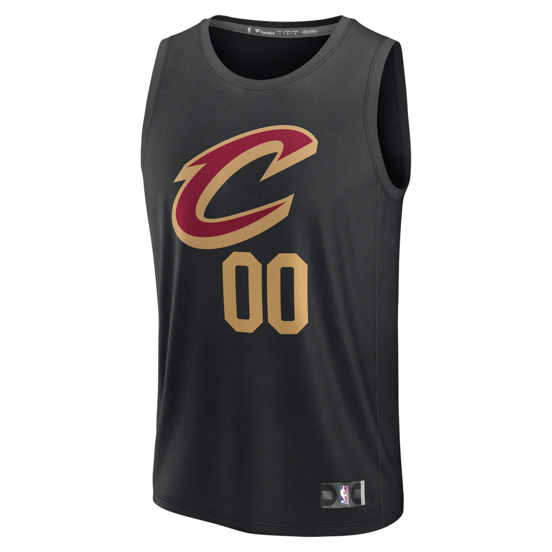 Cleveland Cavaliers Fanatics Youth Fast Break Custom Jersey - Association Edition - White Team Jersey Sports Fan Apparel