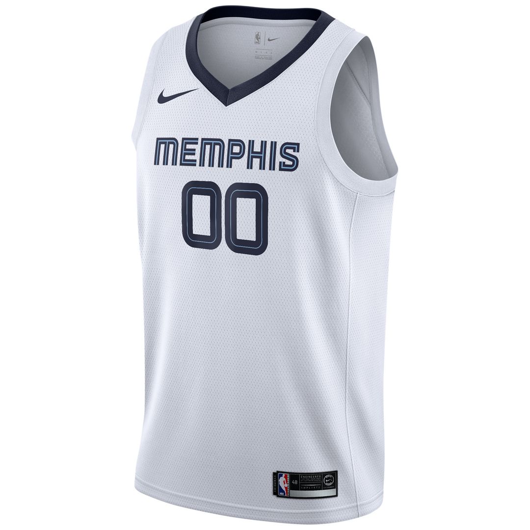 Memphis Grizzlies Nike 2020/21 Swingman Custom Jersey - Association Edition - White Team Jersey Sports Fan Apparel