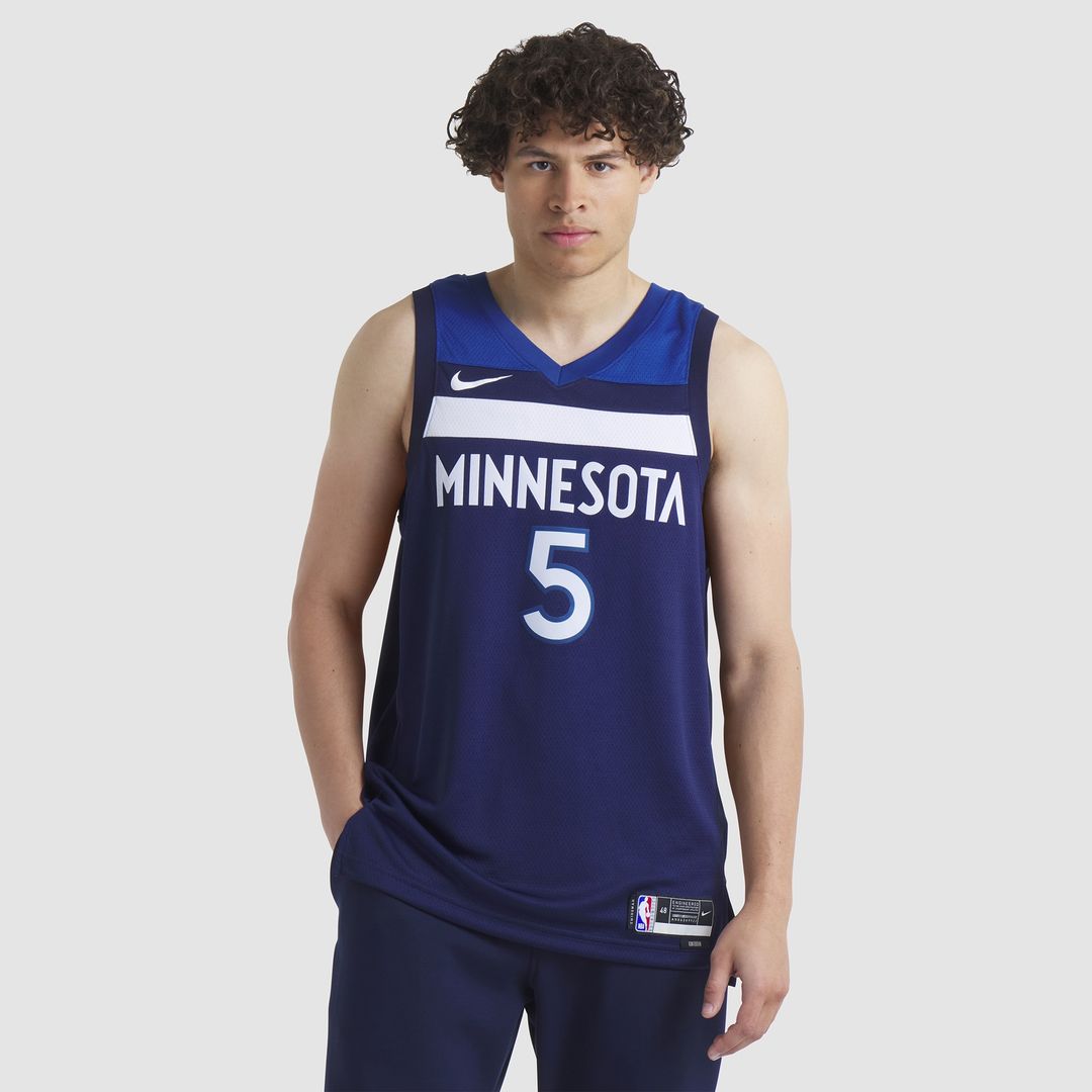 Minnesota Timberwolves Anthony Edwards Nike Unisex Swingman Jersey - Icon Edition - Navy Team Jersey Sports Fan Apparel