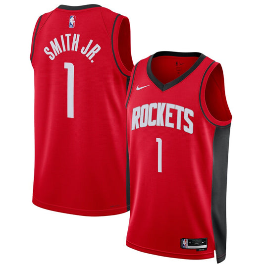 Houston Rockets Jabari Smith Jr. Nike Unisex 2022 NBA Draft First Round Pick Swingman Jersey - Icon Edition - Red Team Jersey Sports Fan Apparel
