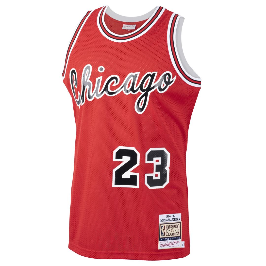 Chicago Bulls Michael Jordan Mitchell & Ness 1984/85 Hardwood Classics Rookie Authentic Jersey - Red Team Jersey Sports Fan Apparel