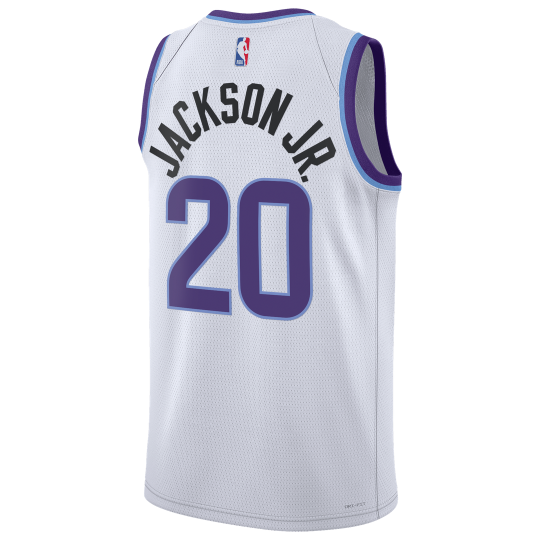 Utah Jazz Jaren Jackson Jr. Nike Unisex Swingman Jersey - Association Edition - White Team Jersey Sports Fan Apparel