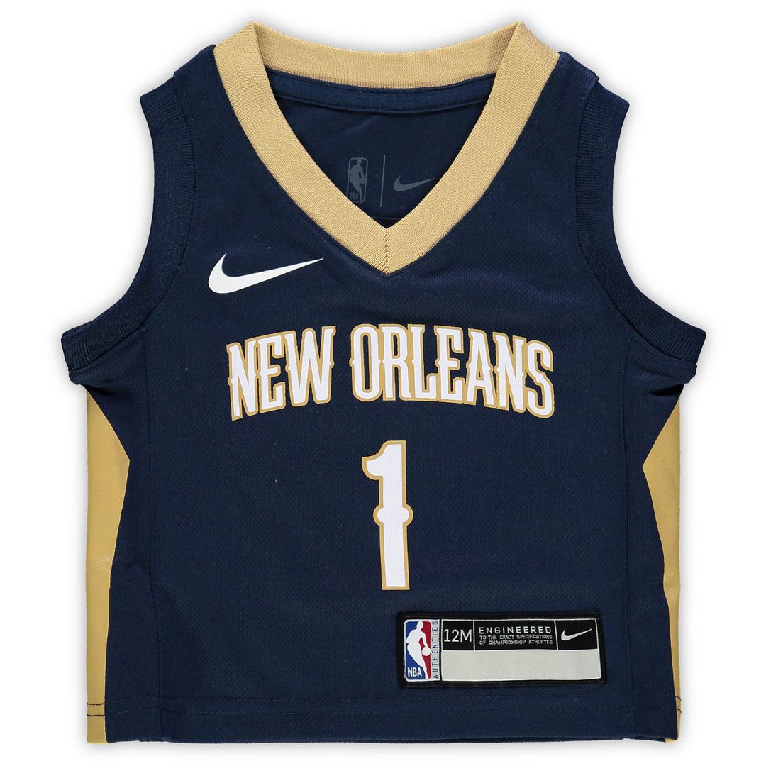 New Orleans Pelicans Zion Williamson Nike Infant Replica Jersey - Icon Edition - Navy Team Jersey Sports Fan Apparel