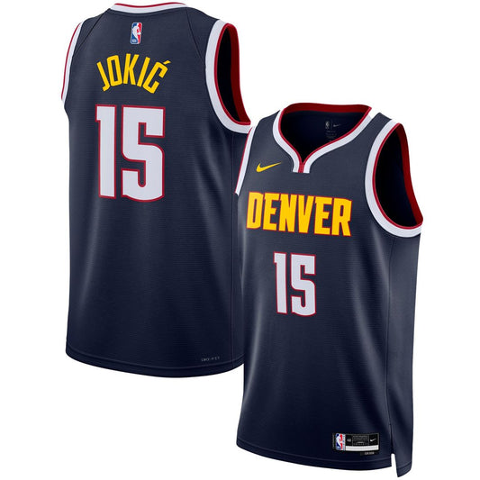 Denver Nuggets Nikola Jokic Nike Unisex Swingman Jersey - Icon Edition - Navy Team Jersey Sports Fan Apparel
