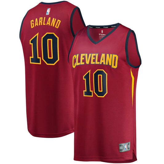 Cleveland Cavaliers Darius Garland Fanatics Youth Replica Fast Break Jersey Wine - Icon Edition Team Jersey Sports Fan Apparel