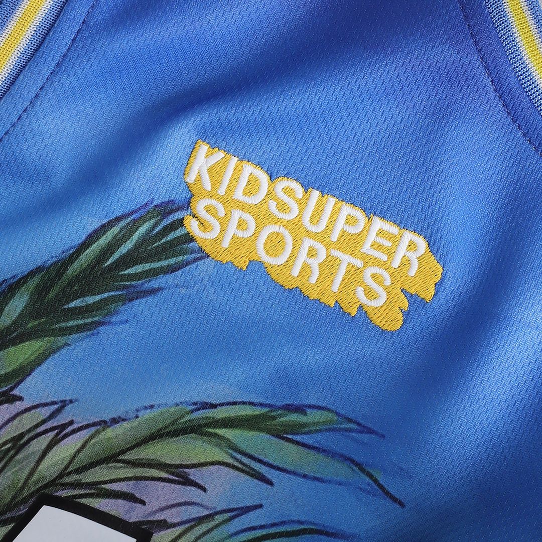 Miami Heat NBA & KidSuper Studios by Fanatics Unisex Hometown Jersey - Blue Team Jersey Sports Fan Apparel