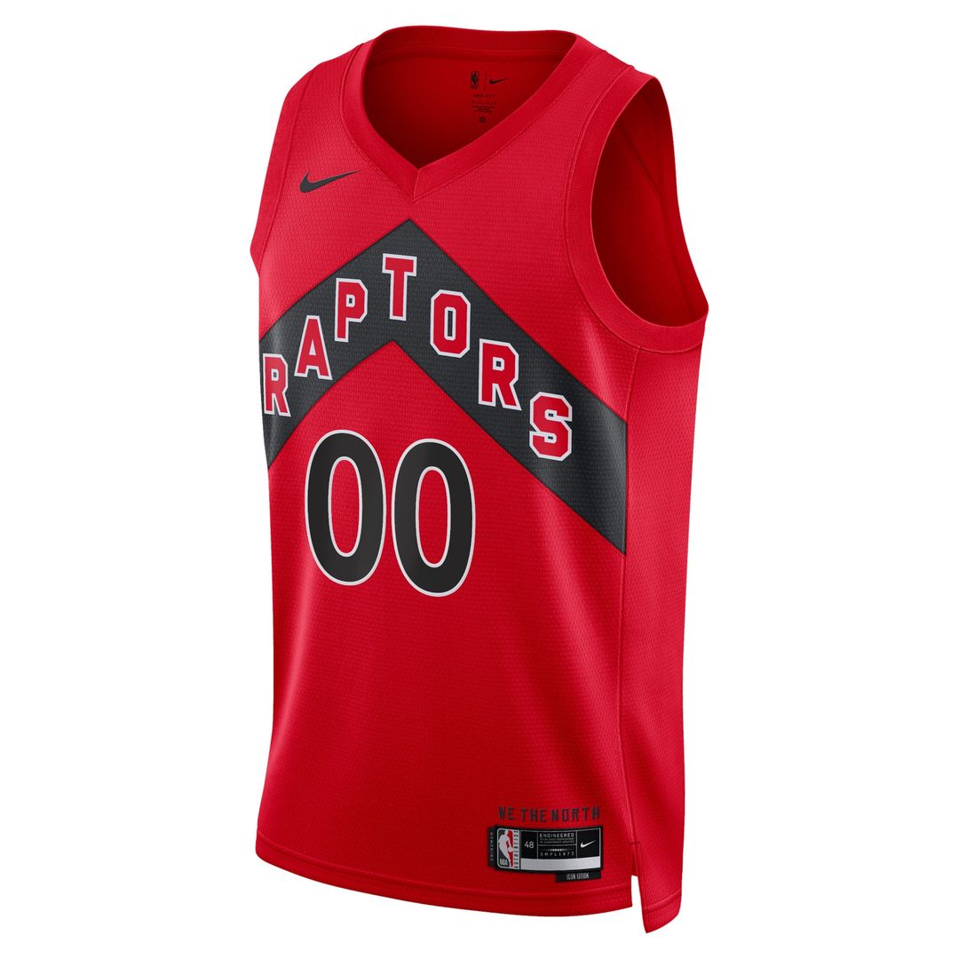 Toronto Raptors Nike Unisex Swingman Custom Jersey Red - Icon Edition Team Jersey Sports Fan Apparel