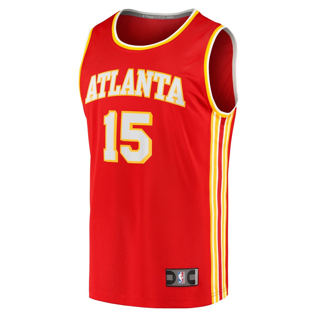 Atlanta Hawks Clint Capela Fanatics 2021/22 Fast Break Replica Jersey - Icon Edition - Red Team Jersey Sports Fan Apparel