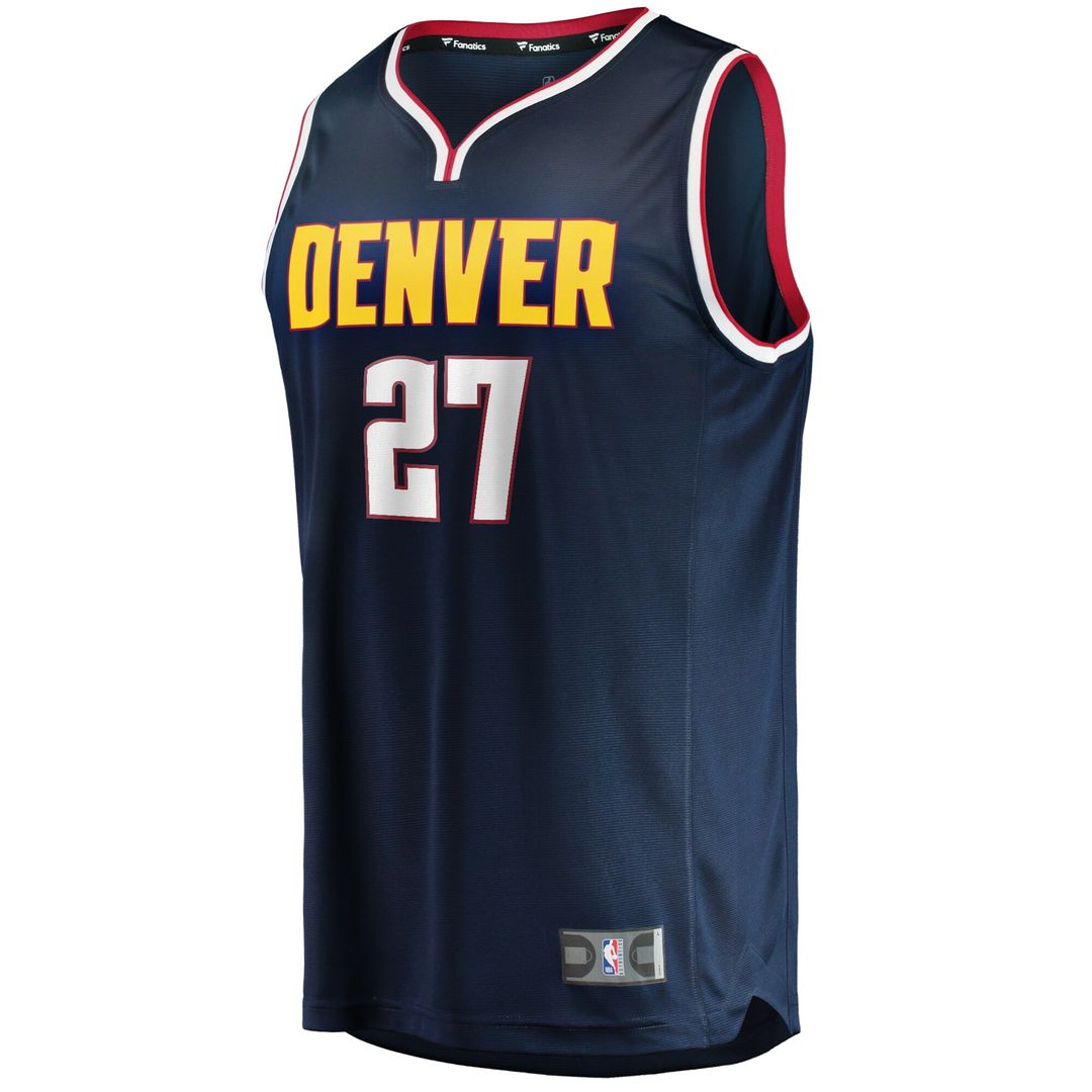 Denver Nuggets Jamal Murray Fanatics Youth Fast Break Player Jersey - Icon Edition - Navy Team Jersey Sports Fan Apparel