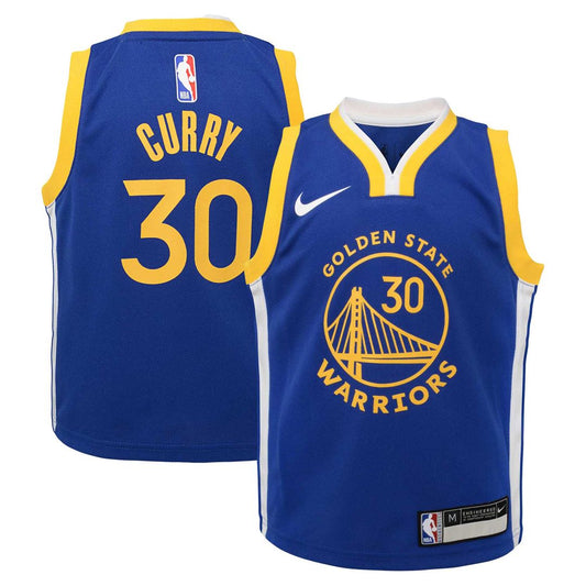 Golden State Warriors Stephen Curry Nike Preschool Dri - FIT Swingman Player Jersey - Icon Edition - Royal Team Jersey Sports Fan Apparel