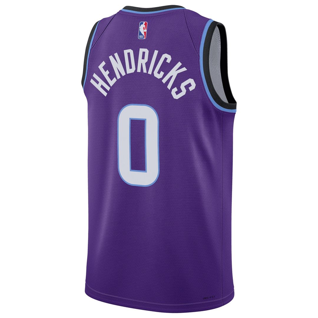 Utah Jazz Taylor Hendricks Nike Unisex Swingman Jersey - Icon Edition - Purple Team Jersey Sports Fan Apparel