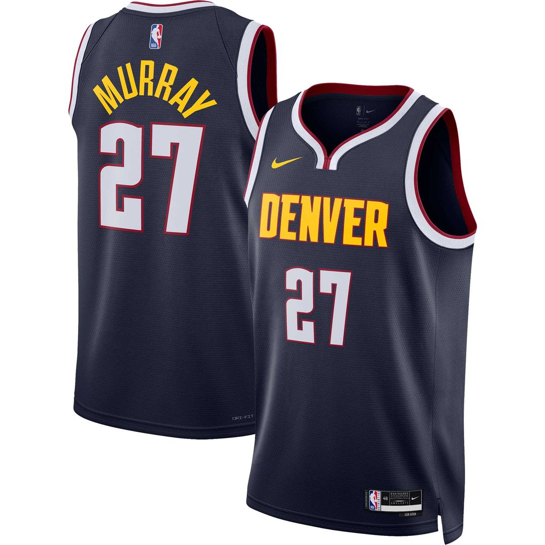 Denver Nuggets Jamal Murray Nike Unisex Swingman Jersey - Icon Edition - Navy Team Jersey Sports Fan Apparel