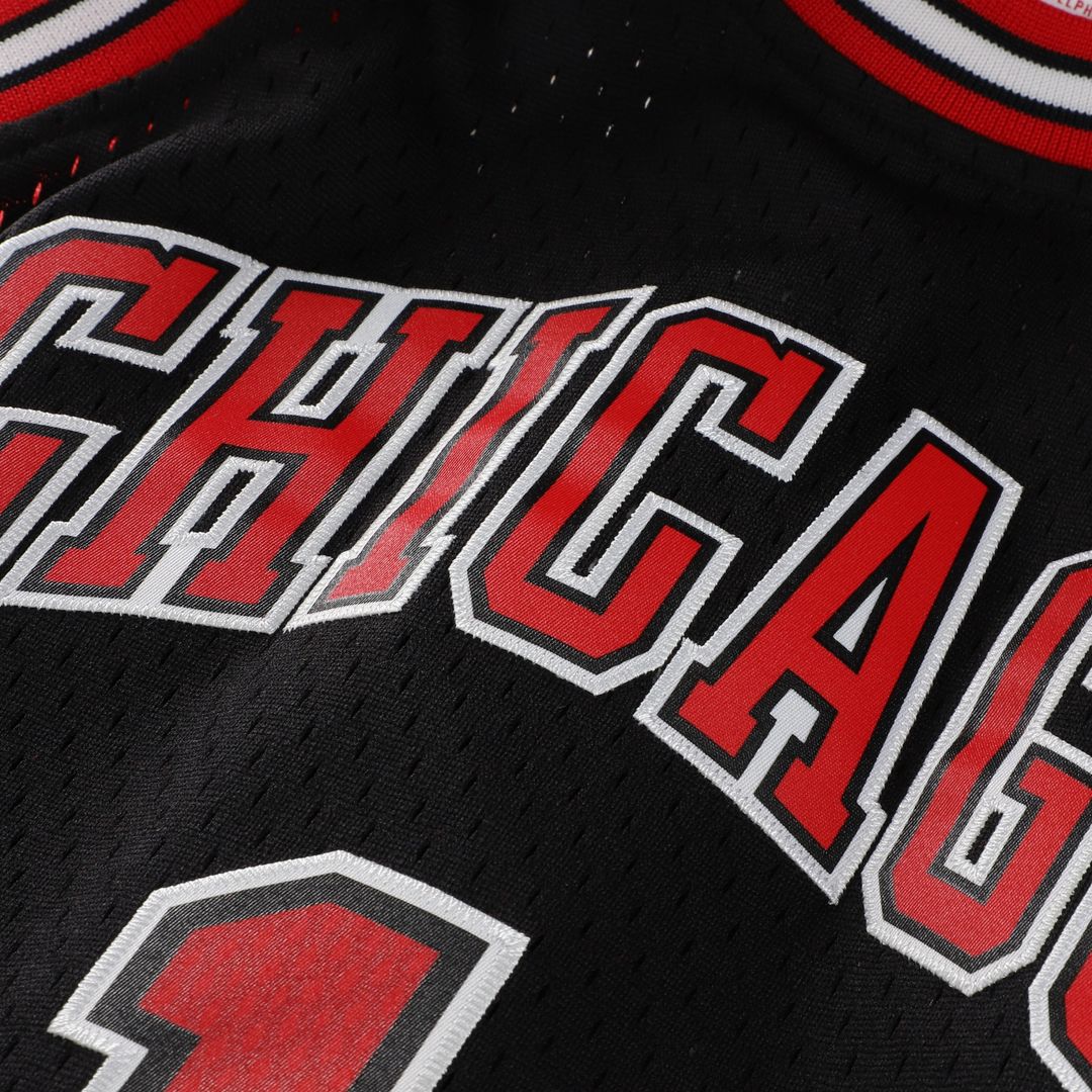 Chicago Bulls Derrick Rose Mitchell & Ness Youth 2010/11 Hardwood Classics Swingman Jersey - Black Team Jersey Sports Fan Apparel