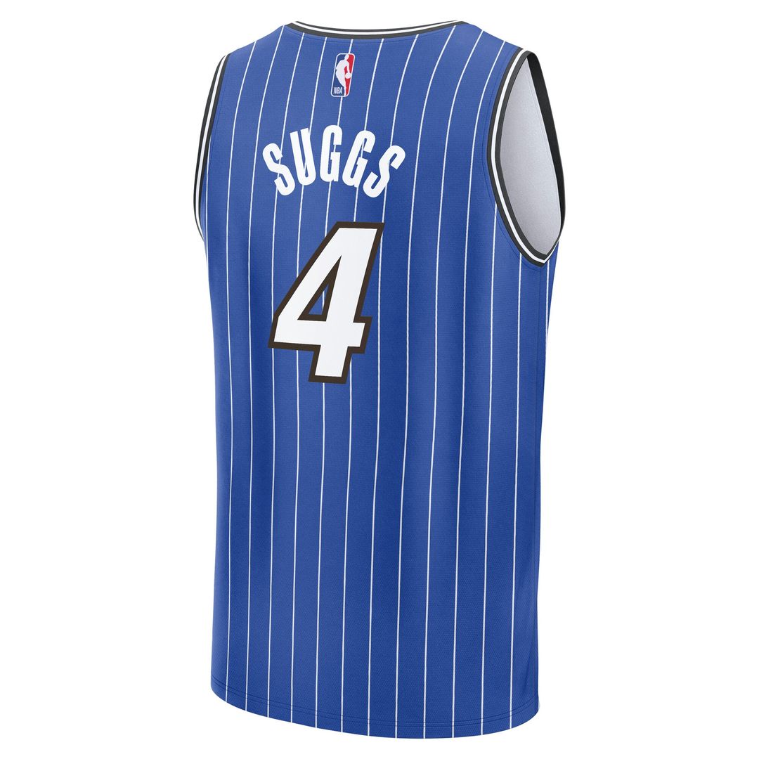 Orlando Magic Jalen Suggs Fanatics Fast Break Jersey - Icon Edition - Blue Team Jersey Sports Fan Apparel