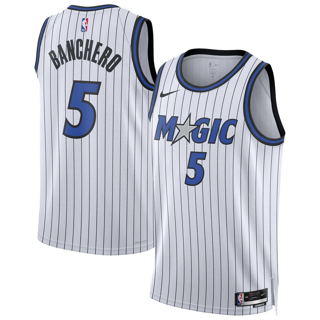 Orlando Magic Paolo Banchero Nike Unisex Swingman Player Jersey - Association Edition - White Team Jersey Sports Fan Apparel
