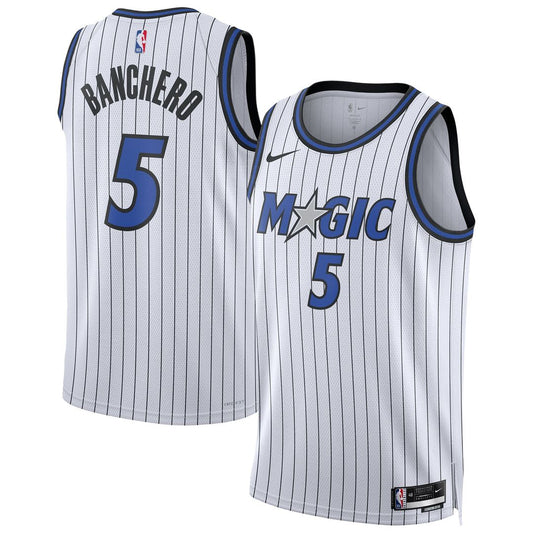 Orlando Magic Paolo Banchero Nike Unisex Swingman Player Jersey - Association Edition - White Team Jersey Sports Fan Apparel