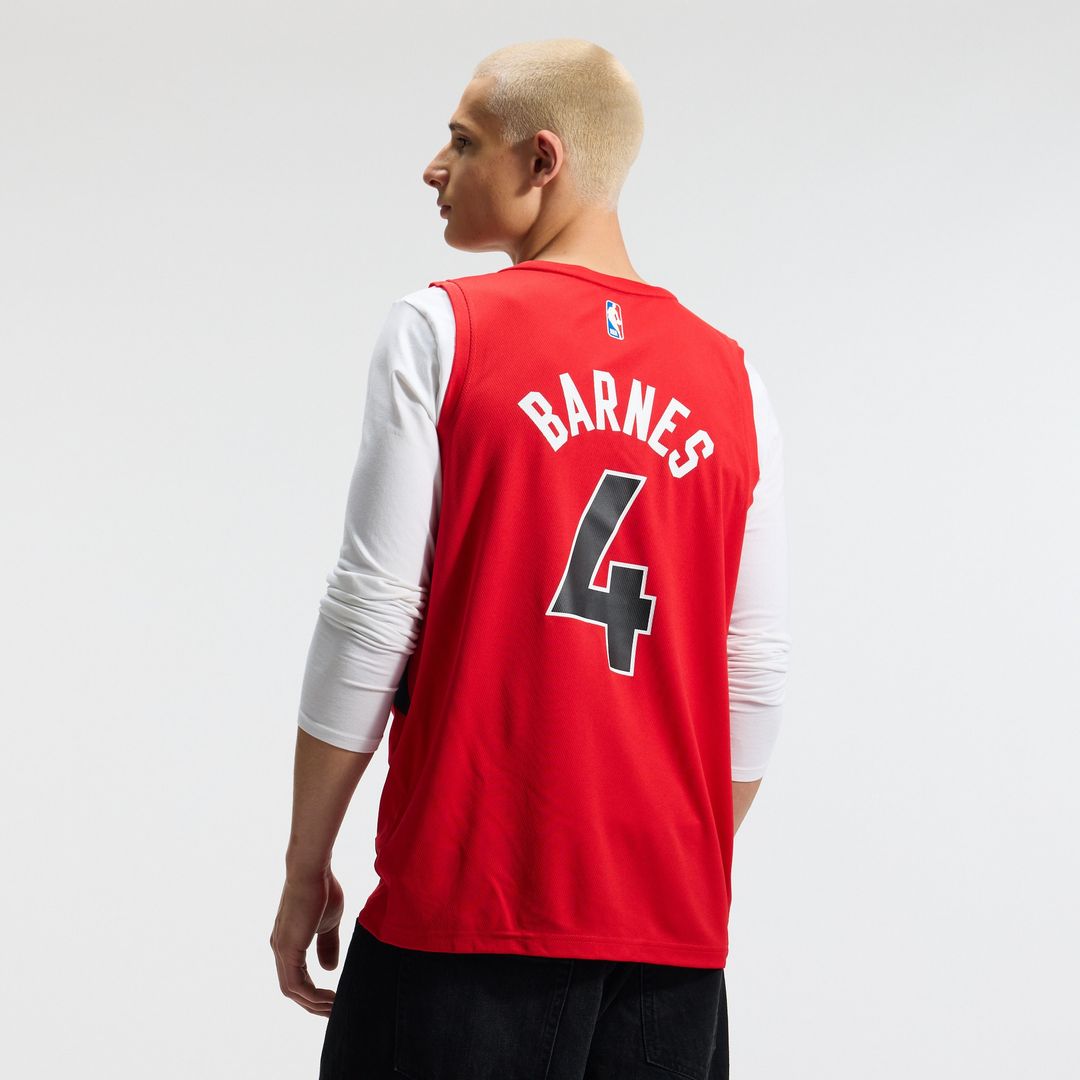 Toronto Raptors Scottie Barnes Fanatics Fast Break Replica Jersey - Icon Edition - Red Team Jersey Sports Fan Apparel