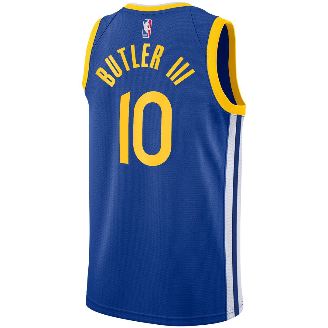 Golden State Warriors Jimmy Butler III Nike Youth Swingman Jersey - Icon Edition - Royal Team Jersey Sports Fan Apparel