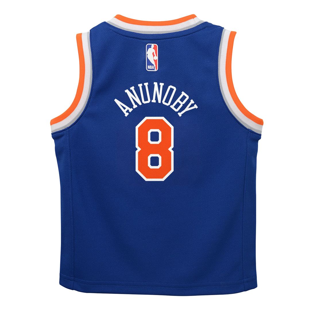 New York Knicks OG Anunoby Nike Infant Swingman Swingman Jersey - Icon Edition - Blue Team Jersey Sports Fan Apparel