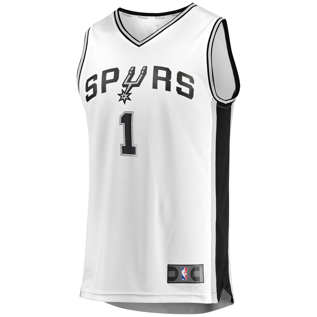 San Antonio Spurs Victor Wembanyama Fanatics Youth Fast Break Replica Player Jersey - Icon Edition - Black Team Jersey Sports Fan Apparel