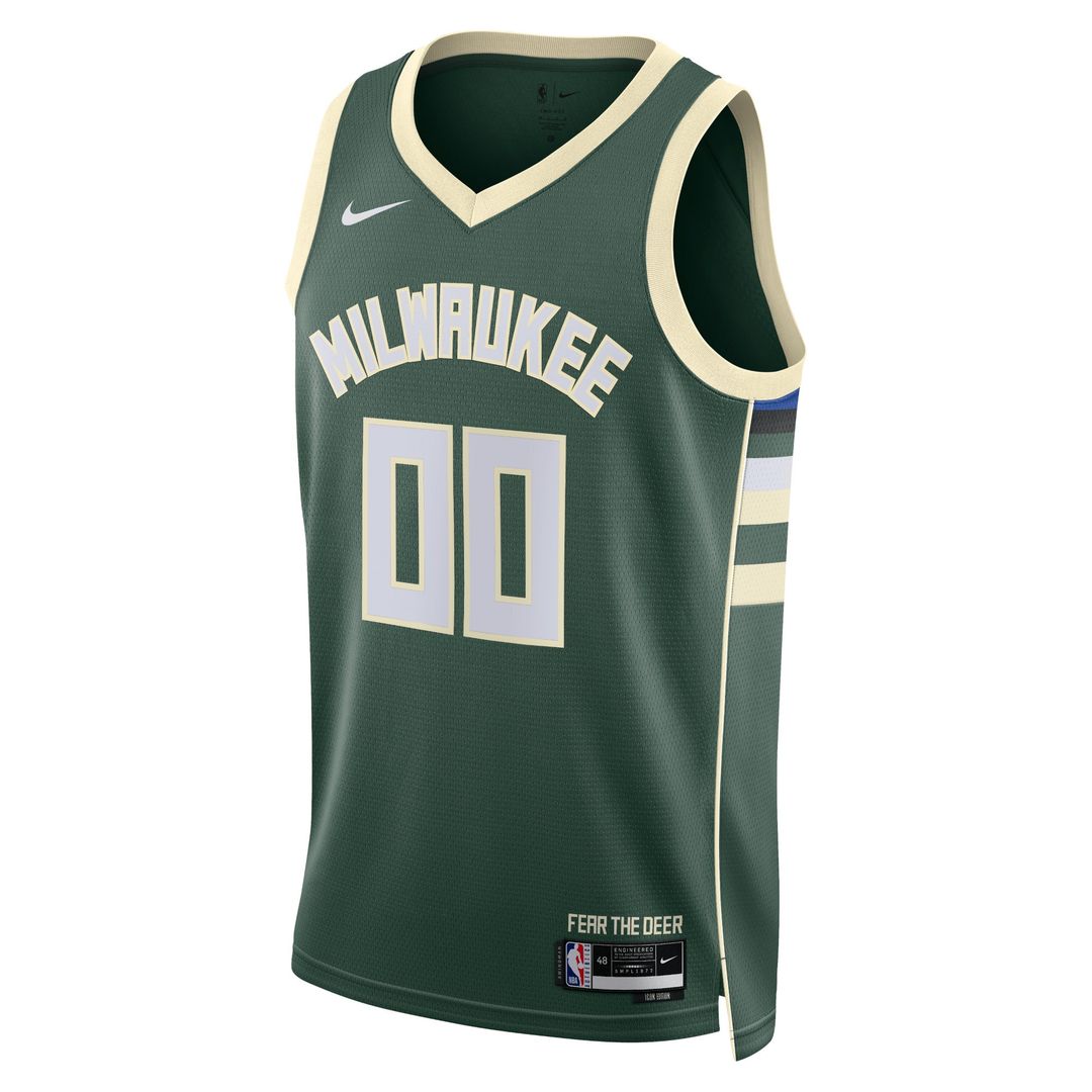 Milwaukee Bucks Nike Unisex Swingman Custom Jersey White - Association Edition Team Jersey Sports Fan Apparel