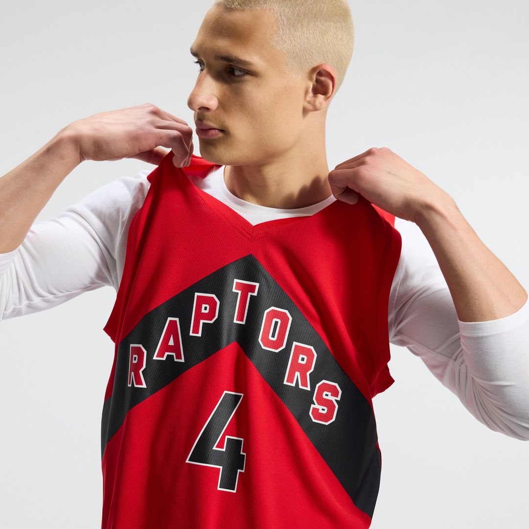 Toronto Raptors Scottie Barnes Fanatics Fast Break Replica Jersey - Icon Edition - Red Team Jersey Sports Fan Apparel
