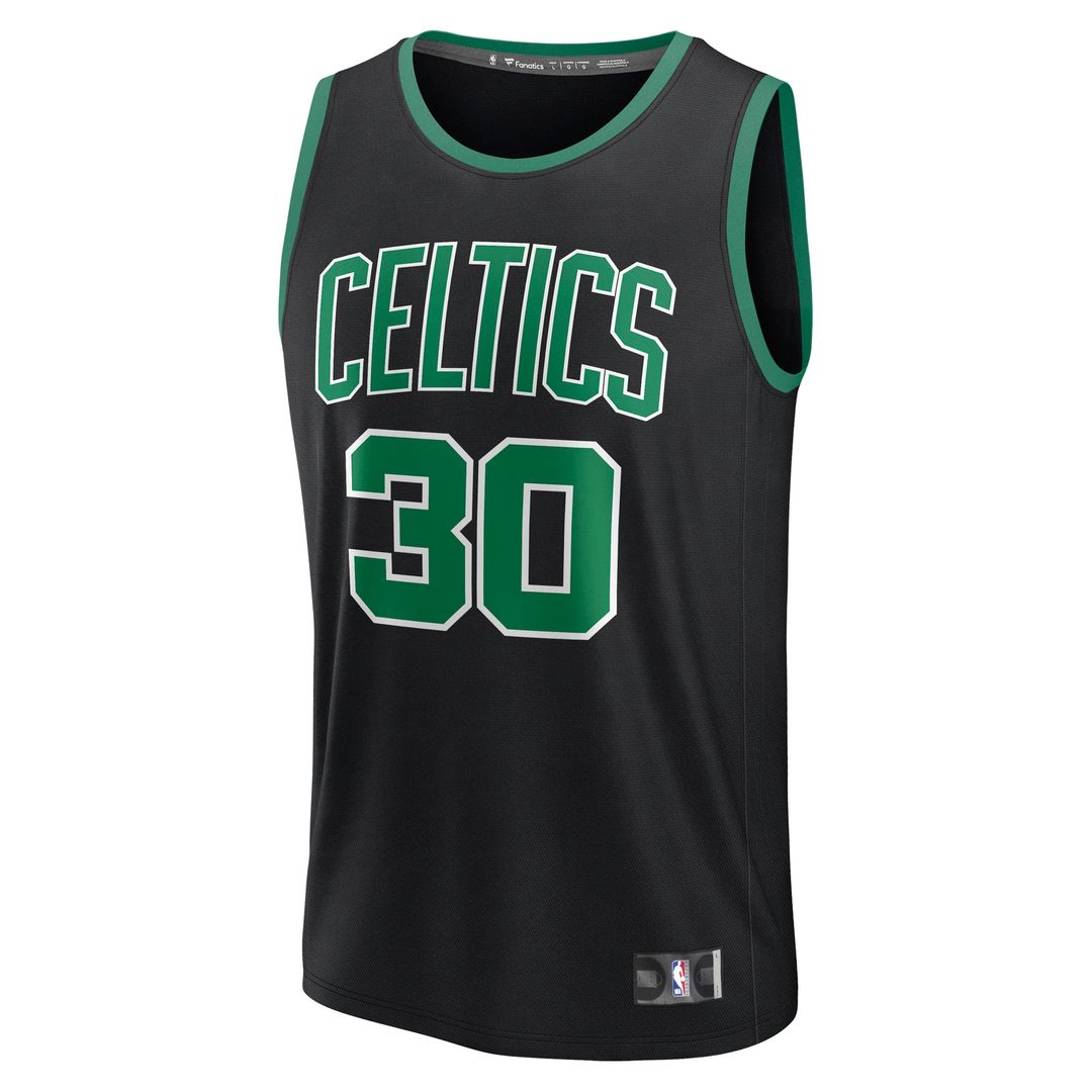 Boston Celtics Sam Hauser Fanatics Fast Break Replica Player Jersey - Statement Edition - Black Team Jersey Sports Fan Apparel