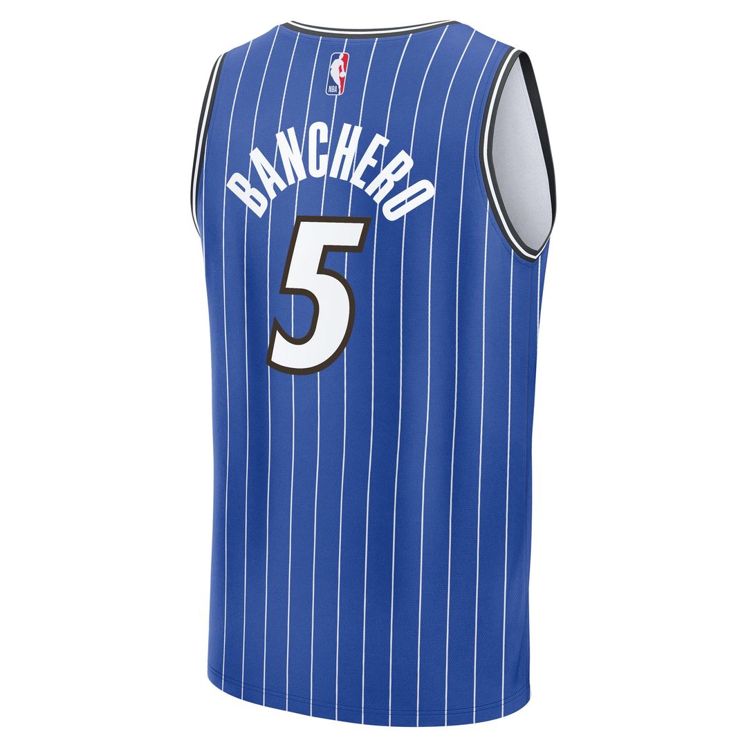 Orlando Magic Paolo Banchero Fanatics Youth Fast Break Replica Player Jersey - Icon Edition - Blue Team Jersey Sports Fan Apparel