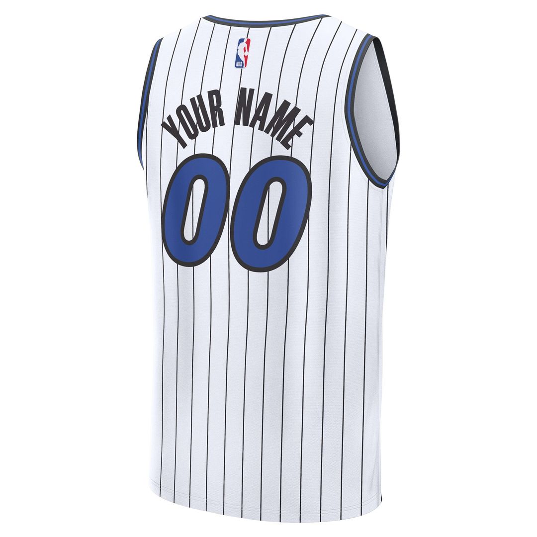 Orlando Magic Fanatics Fast Break Replica Custom Jersey - Icon Edition - Blue Team Jersey Sports Fan Apparel