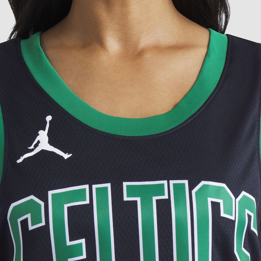 Boston Celtics Jaylen Brown Jordan Brand Unisex Swingman Jersey - Statement Edition - Black Team Jersey Sports Fan Apparel