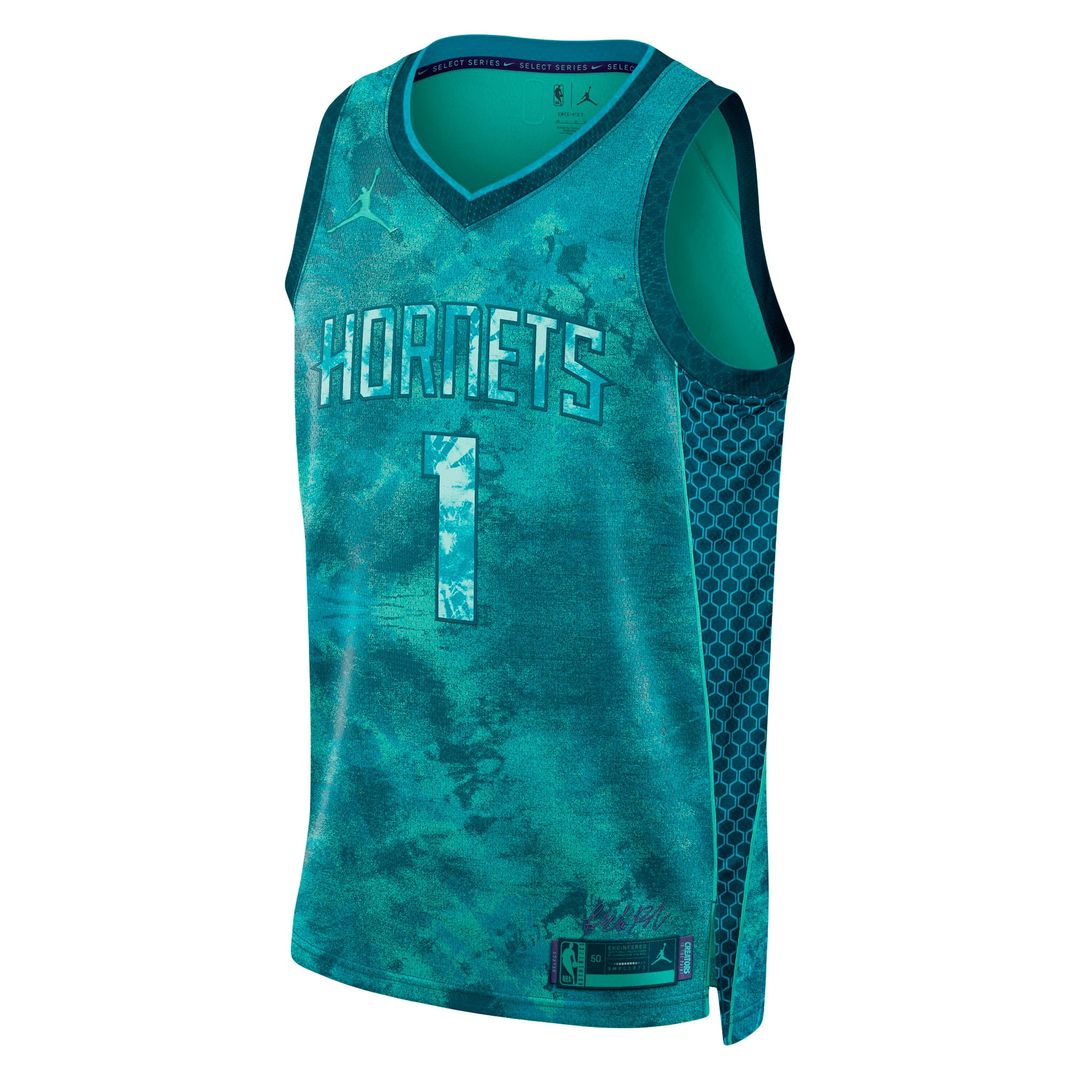 Charlotte Hornets LaMelo Ball Jordan Brand Unisex Select Series Swingman Jersey - Teal Team Jersey Sports Fan Apparel