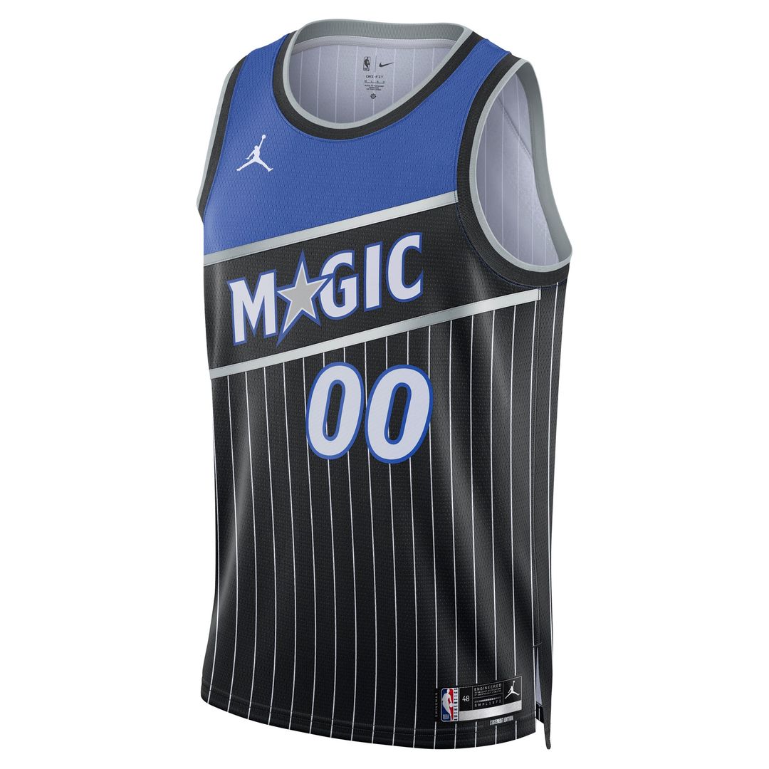 Orlando Magic Jordan Brand Unisex Swingman Custom Jersey - Statement Edition - Black Team Jersey Sports Fan Apparel