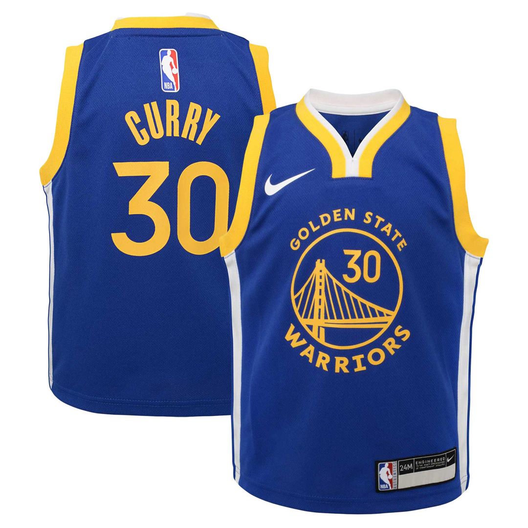 Golden State Warriors Stephen Curry Nike Infant Swingman Player Jersey - Icon Edition - Royal Team Jersey Sports Fan Apparel