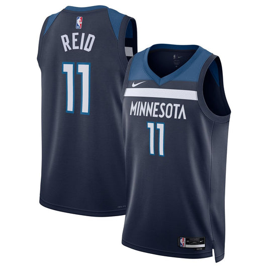 Minnesota Timberwolves Naz Reid Nike Unisex Swingman Jersey - Icon Edition - Navy Team Jersey Sports Fan Apparel