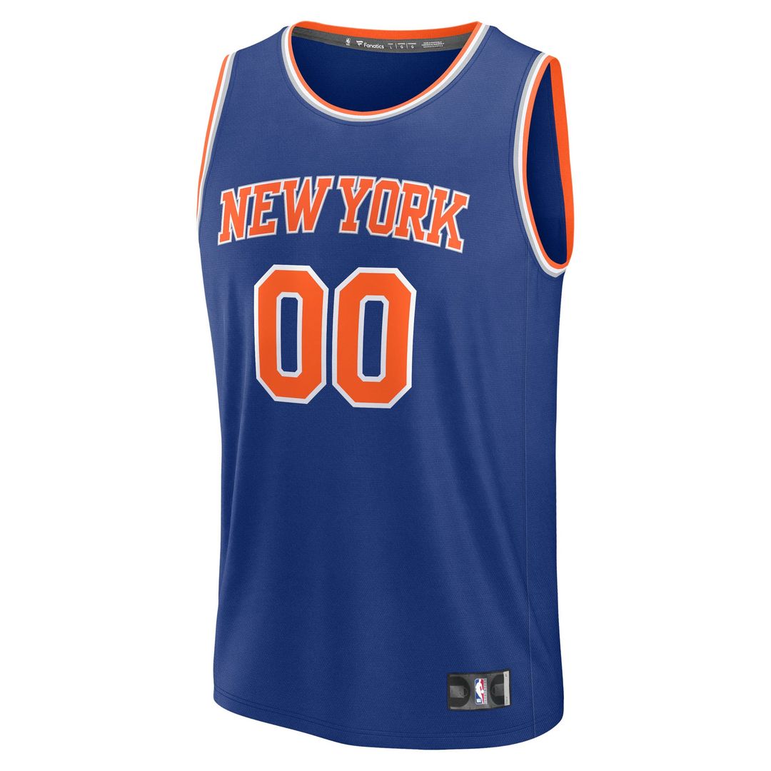 New York Knicks Jordan Clarkson Fanatics Youth Fast Break Replica Player Jersey - Icon Edition - Blue Team Jersey Sports Fan Apparel