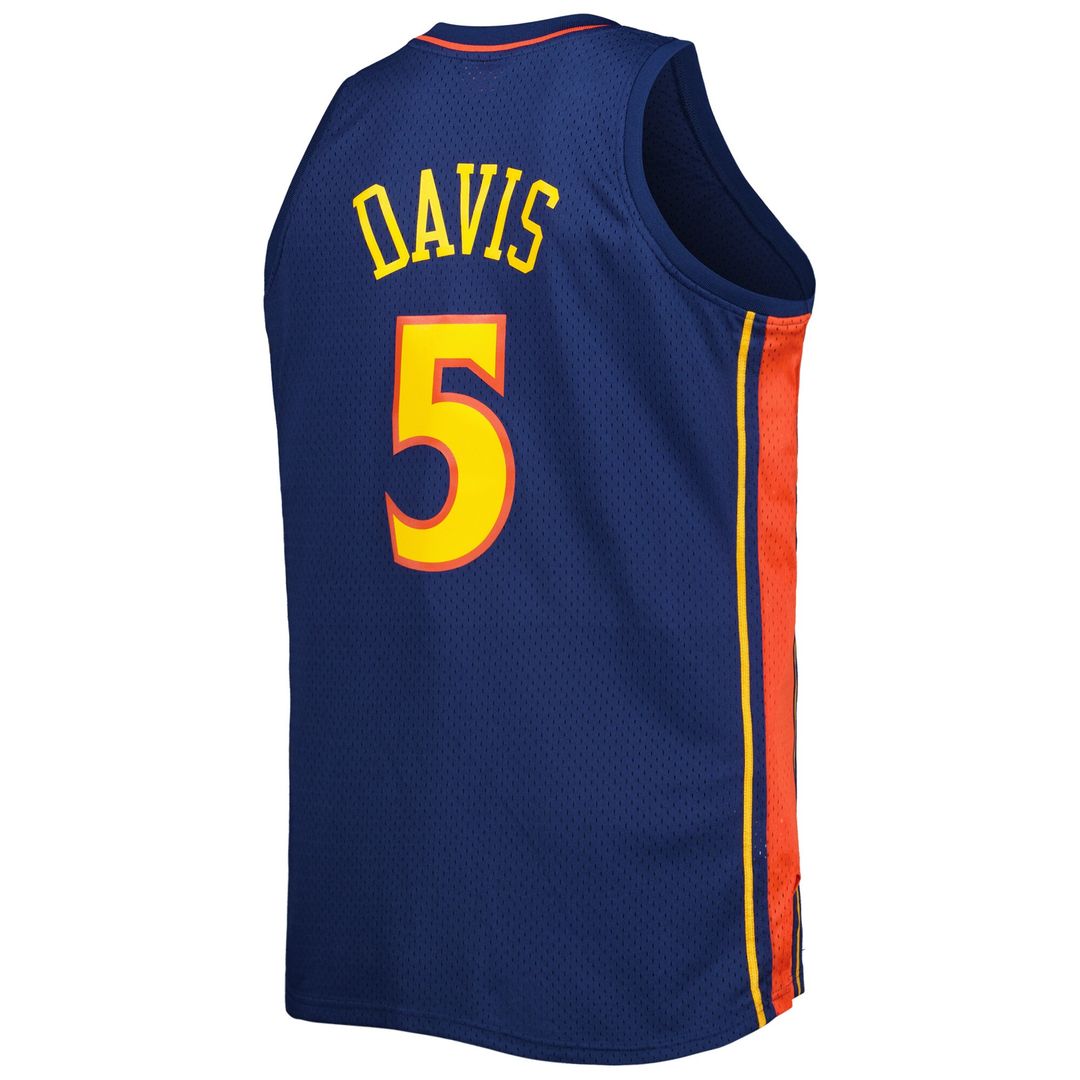 Golden State Warriors Baron Davis Mitchell & Ness Big & Tall Hardwood Classics 2006/07 Swingman Jersey - Navy Team Jersey Sports Fan Apparel
