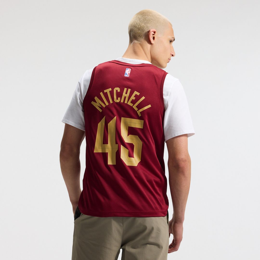 Cleveland Cavaliers Donovan Mitchell Fanatics Fast Break Replica Jersey - Icon Edition - Wine Team Jersey Sports Fan Apparel