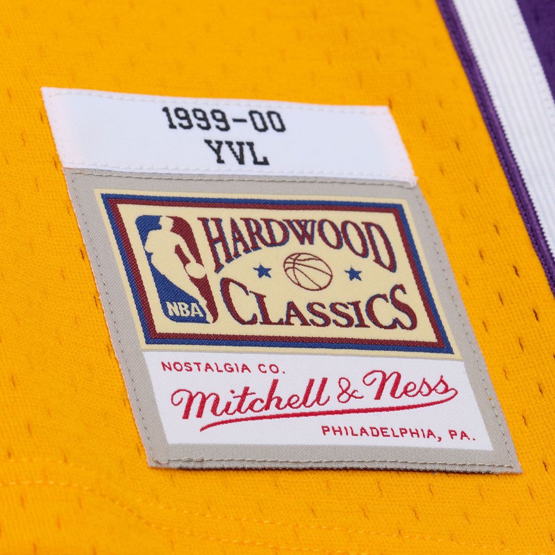 Los Angeles Lakers Mitchell & Ness x Playboi Carti 1999 - 00 Swingman Jersey - Gold Team Jersey Sports Fan Apparel
