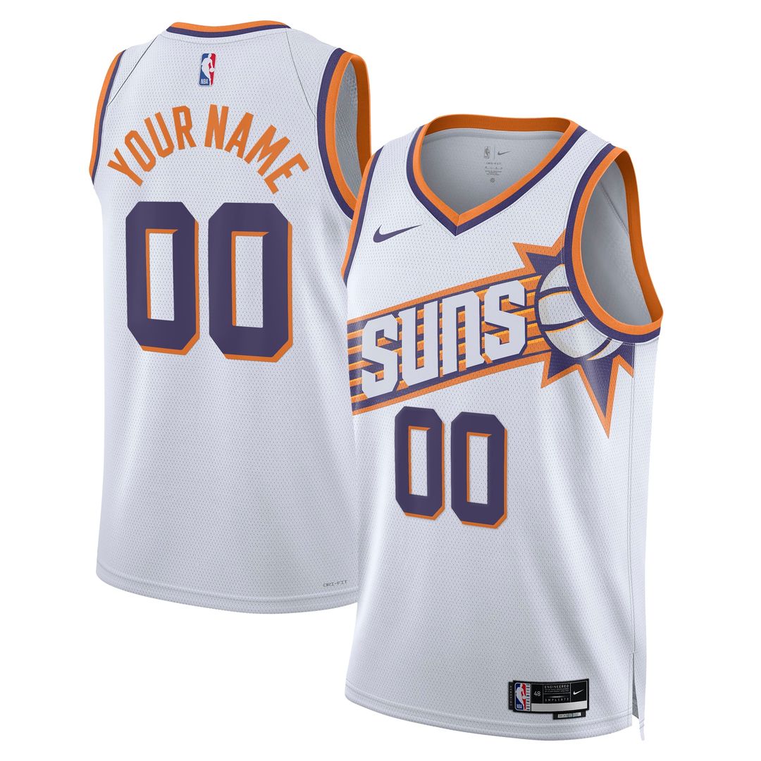 Phoenix Suns Nike Unisex Swingman Custom Jersey - Purple - Icon Edition Team Jersey Sports Fan Apparel