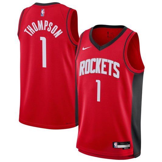 Houston Rockets Amen Thompson Nike Youth Swingman Jersey - Icon Edition - Red Team Jersey Sports Fan Apparel