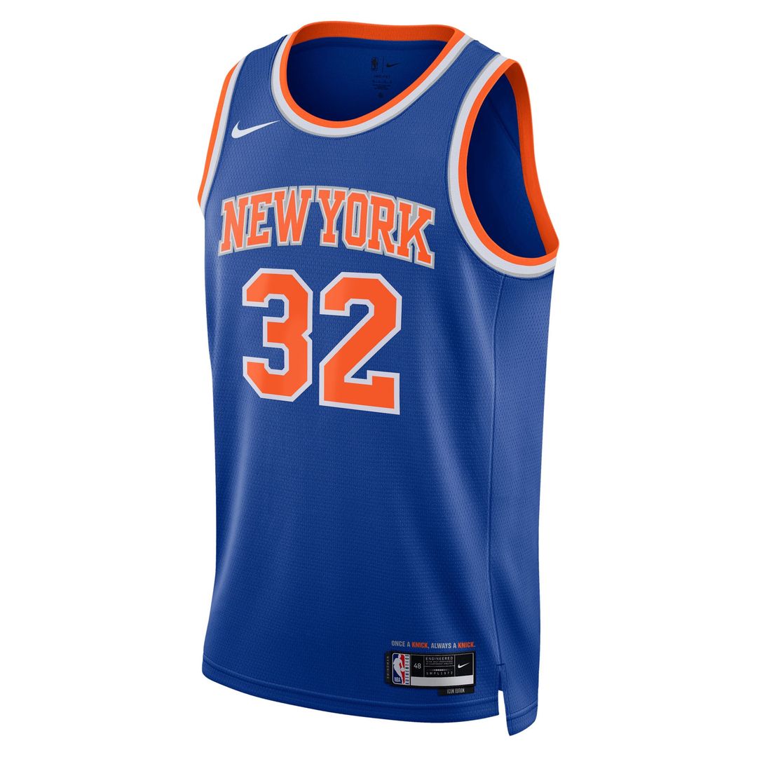 New York Knicks Karl - Anthony Towns Nike Unisex Swingman Jersey - Blue - Icon Edition Team Jersey Sports Fan Apparel