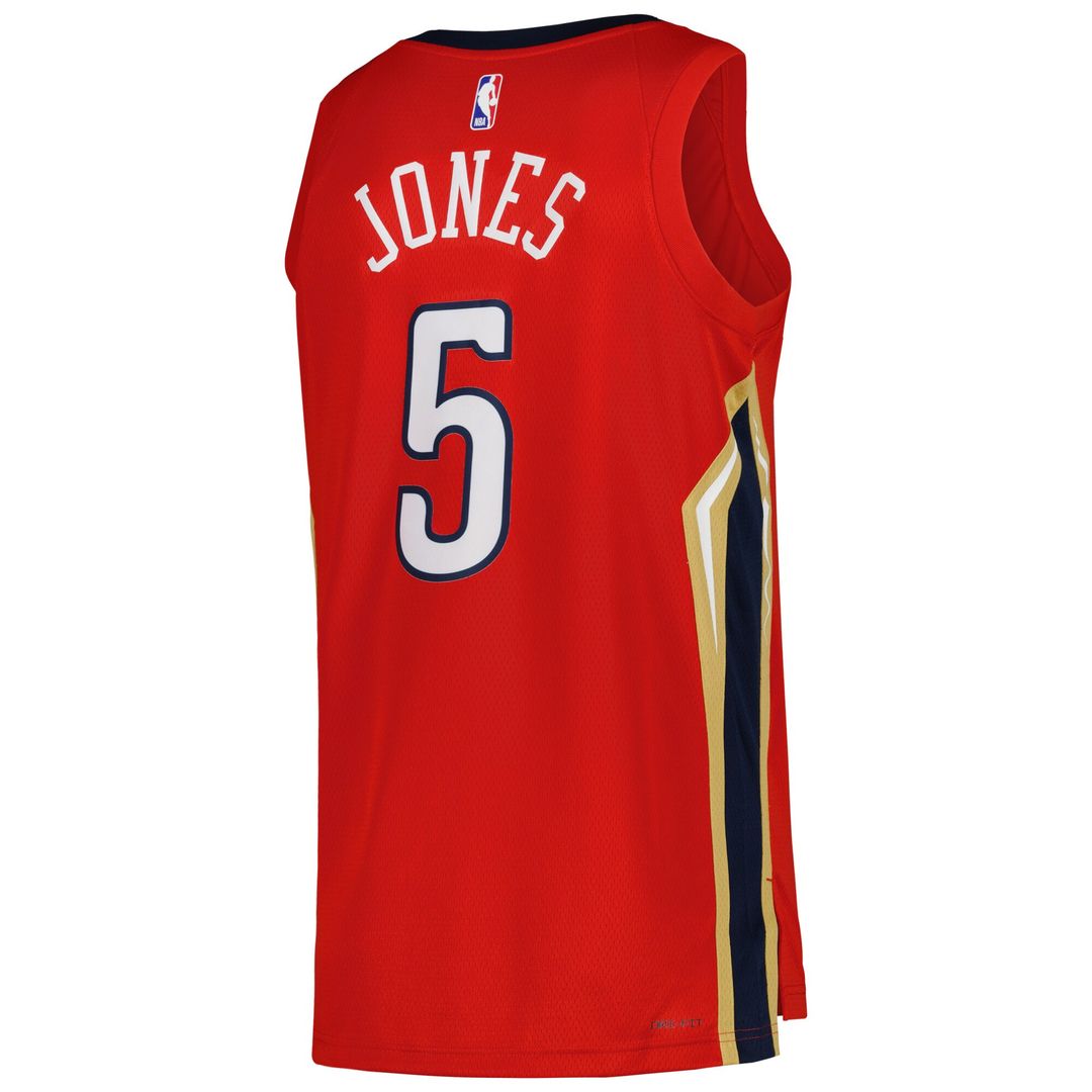 New Orleans Pelicans Herbert Jones Jordan Brand Unisex Swingman Jersey - Statement Edition - Red Team Jersey Sports Fan Apparel