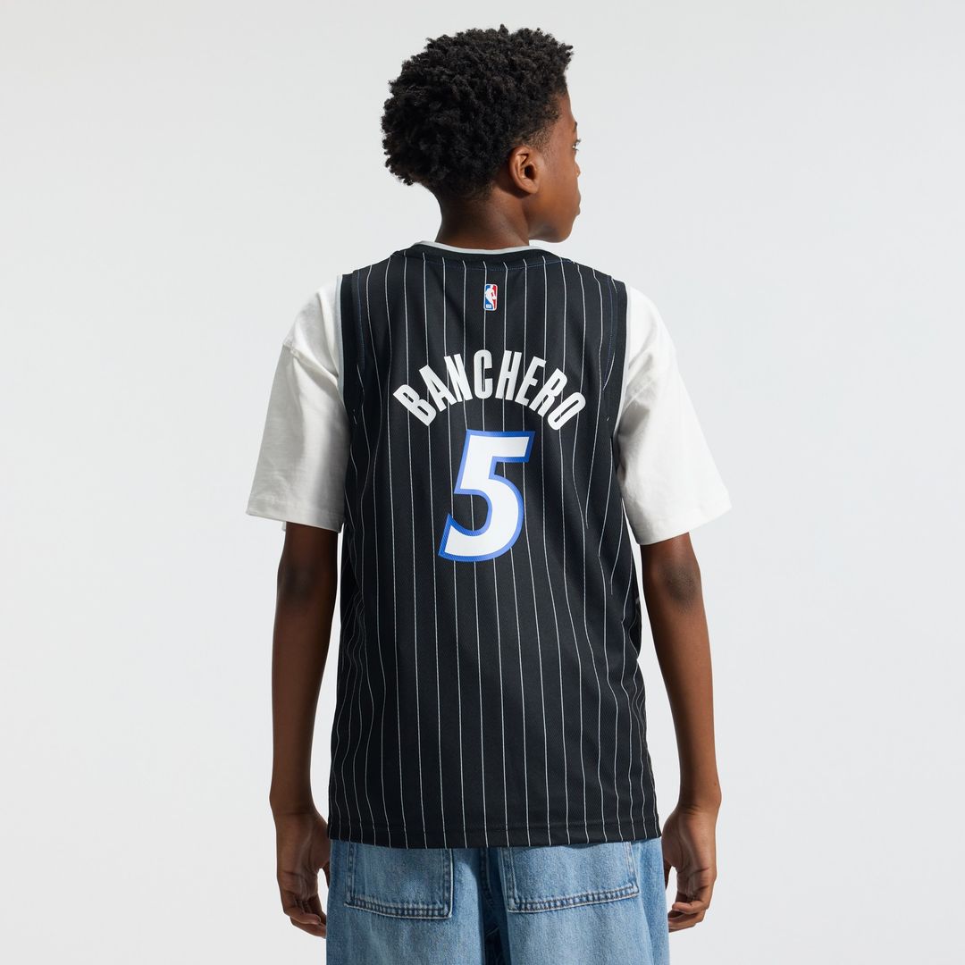 Orlando Magic Paolo Banchero Fanatics Youth Fast Break Jersey - Statement Edition - Black Team Jersey Sports Fan Apparel