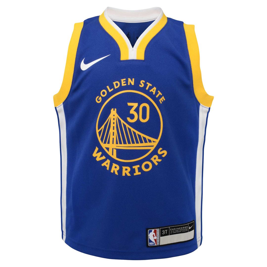 Golden State Warriors Stephen Curry Nike Toddler Swingman Player Jersey - Icon Edition - Royal Team Jersey Sports Fan Apparel