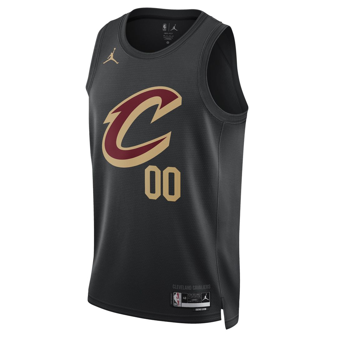 Cleveland Cavaliers Jordan Brand Unisex 2022/23 Swingman Custom Jersey - Statement Edition - Black Team Jersey Sports Fan Apparel