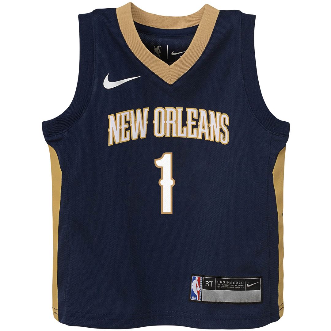 New Orleans Pelicans Zion Williamson Nike Toddler Replica Jersey - Icon Edition - Navy Team Jersey Sports Fan Apparel