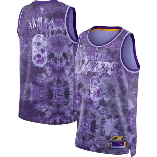 Los Angeles Lakers LeBron James Nike Unisex Select Series Swingman Jersey - Purple Team Jersey Sports Fan Apparel