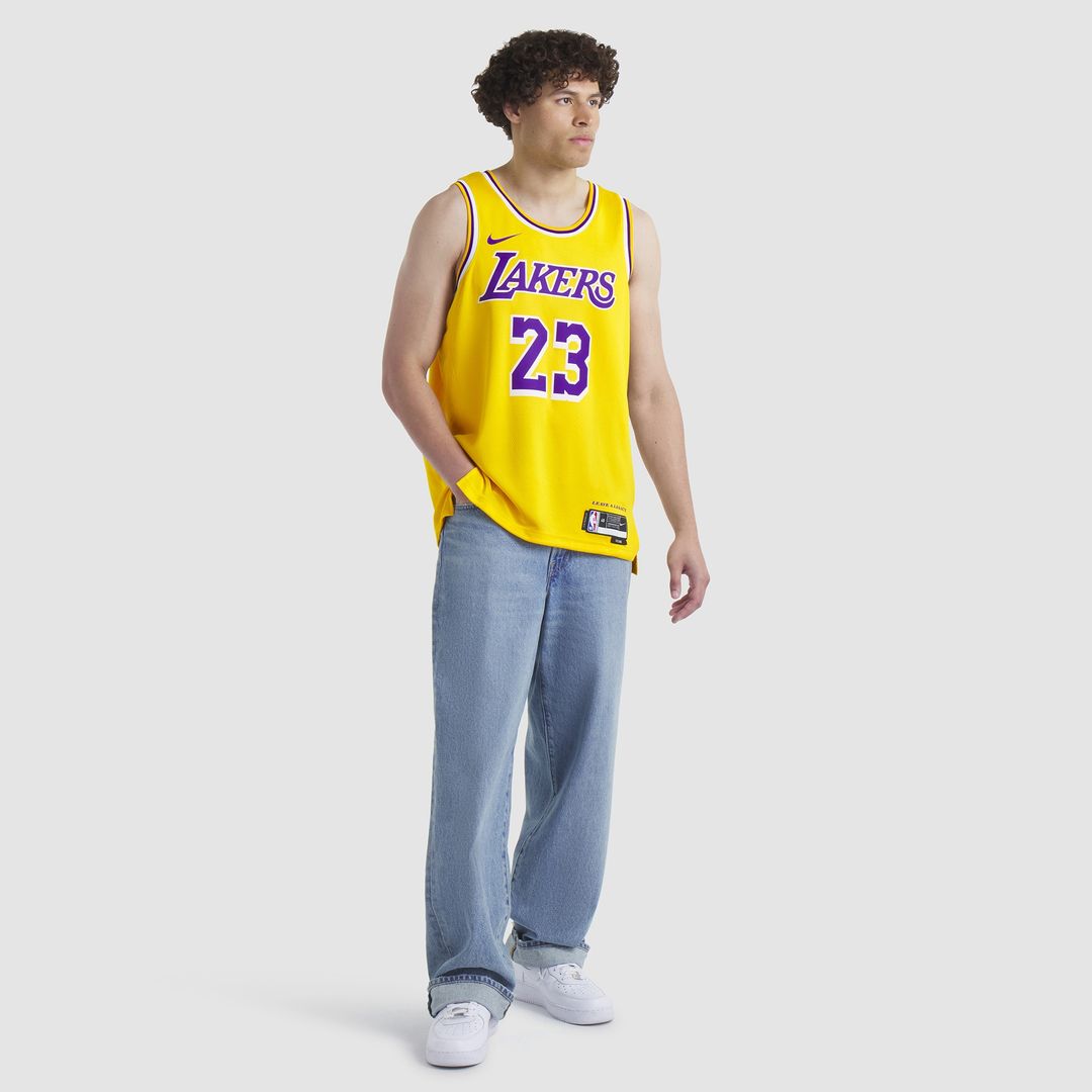 Los Angeles Lakers LeBron James Nike Unisex Swingman Jersey - Icon Edition - Gold Team Jersey Sports Fan Apparel